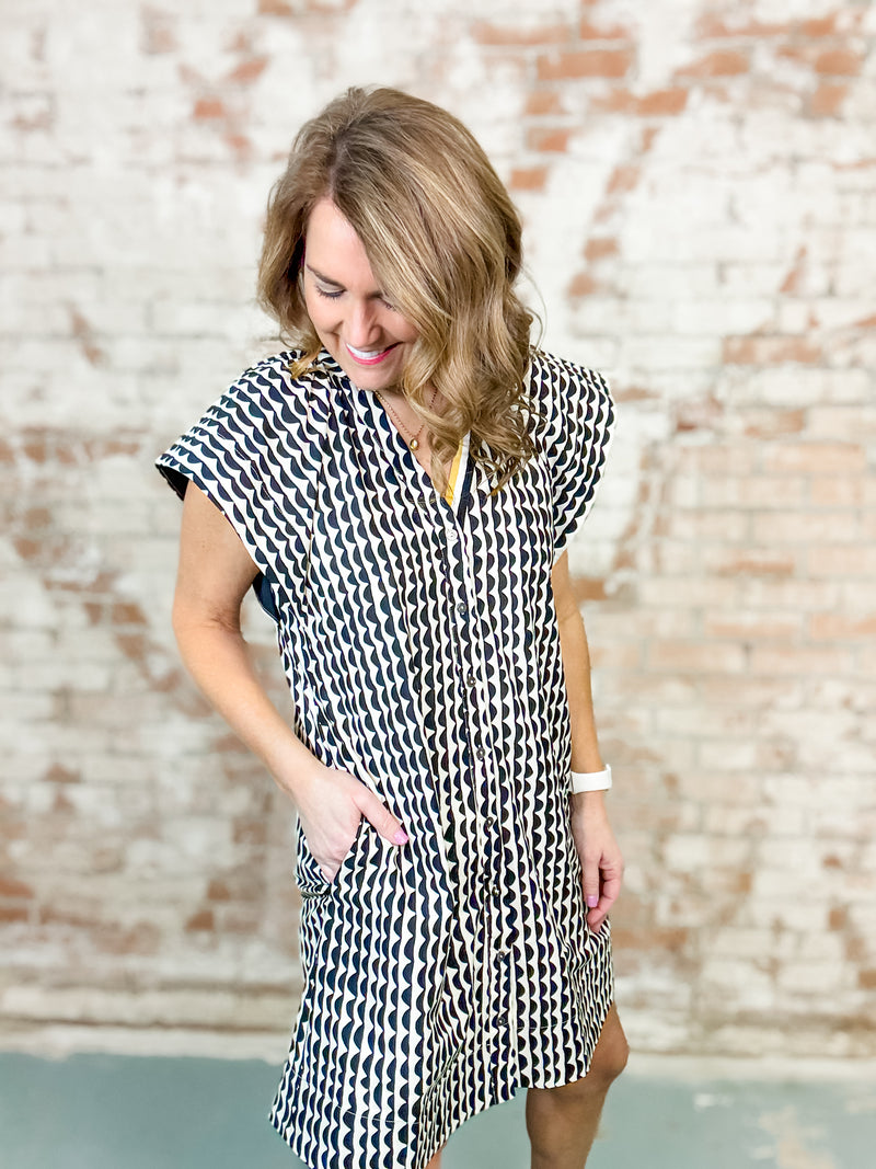 Bennie Print Dress