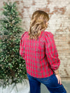 Elora Plaid Top