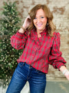 Elora Plaid Top