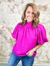 THML Jalee Vibrant Textured Top