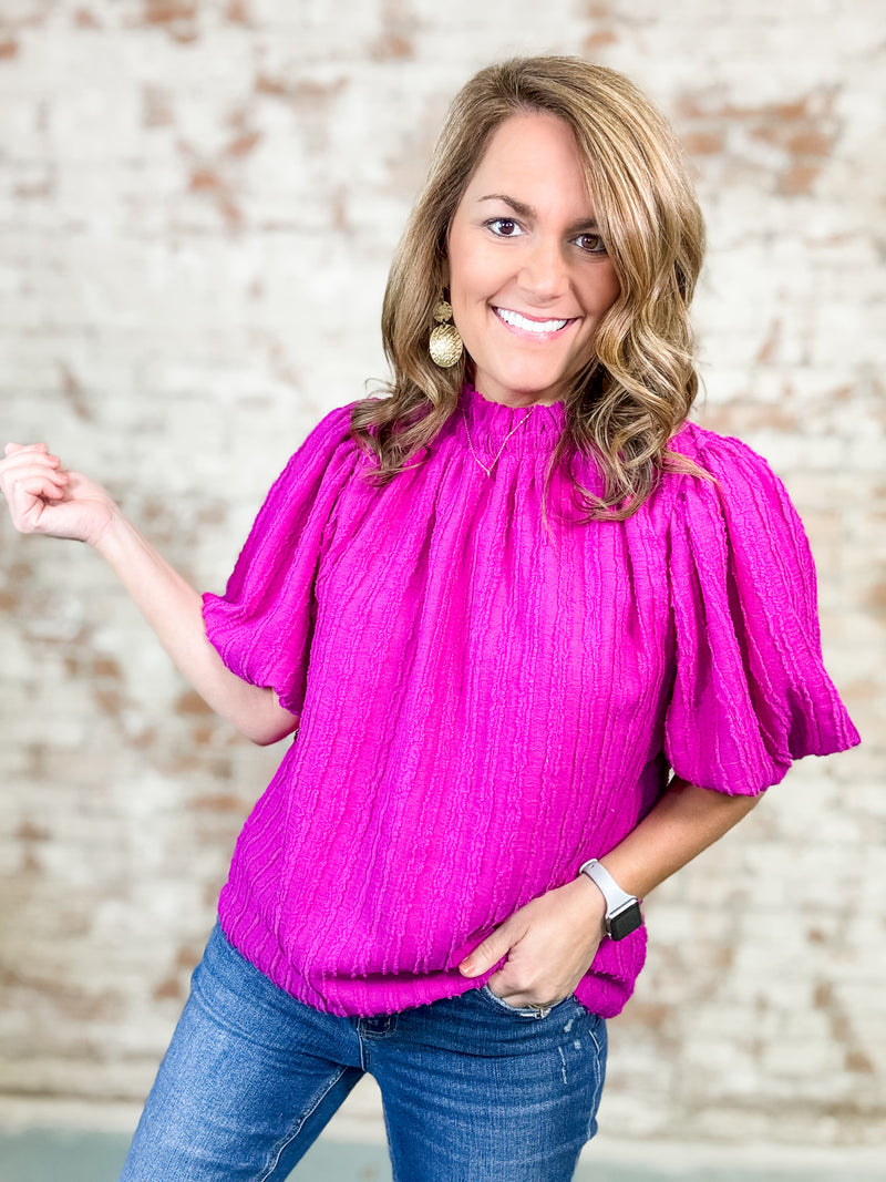 THML Jalee Vibrant Textured Top