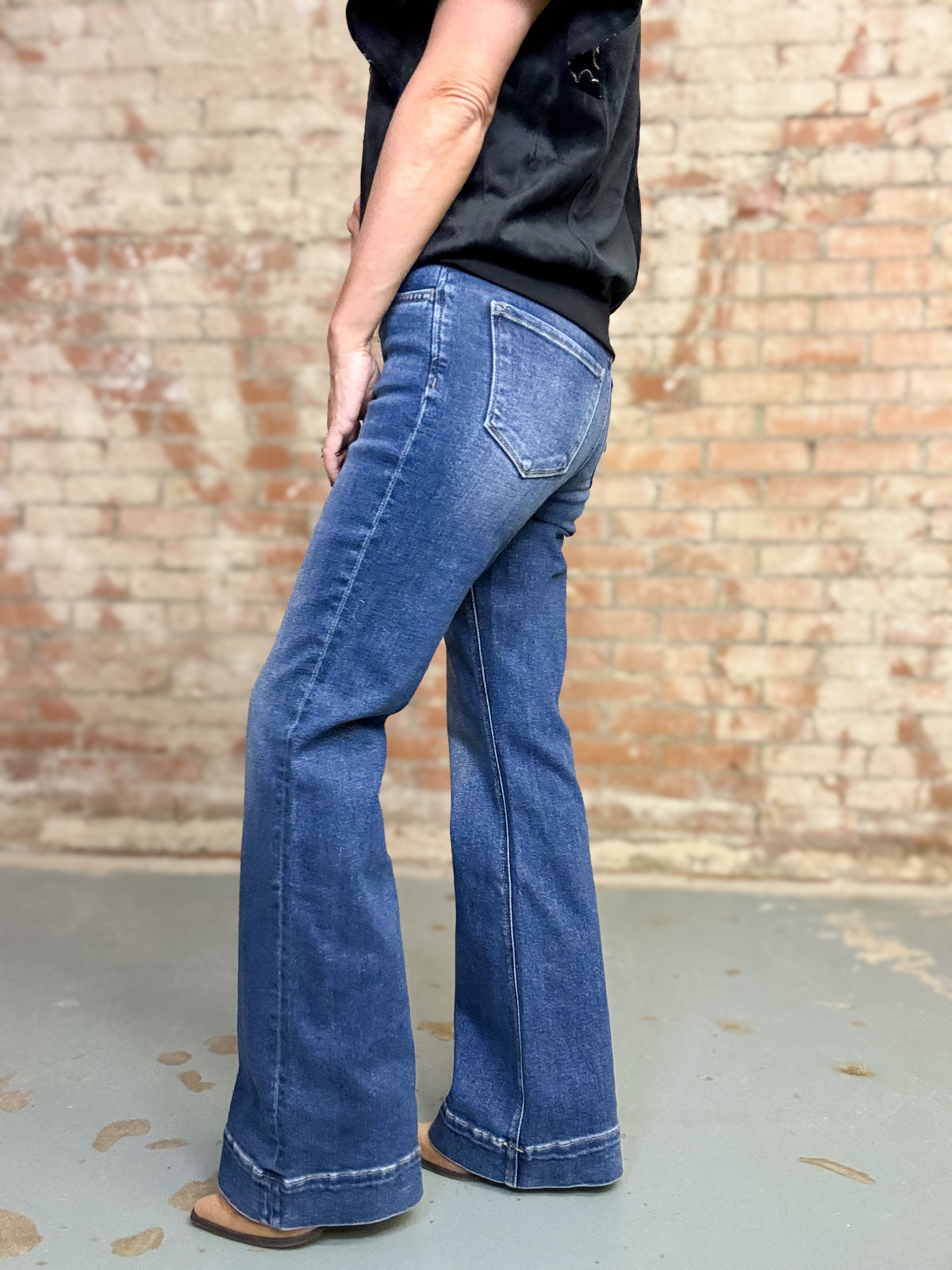 Emmett Trouser Hem Jeans