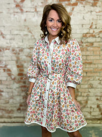 Kasey Floral Print Dress