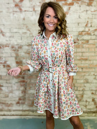 Kasey Floral Print Dress