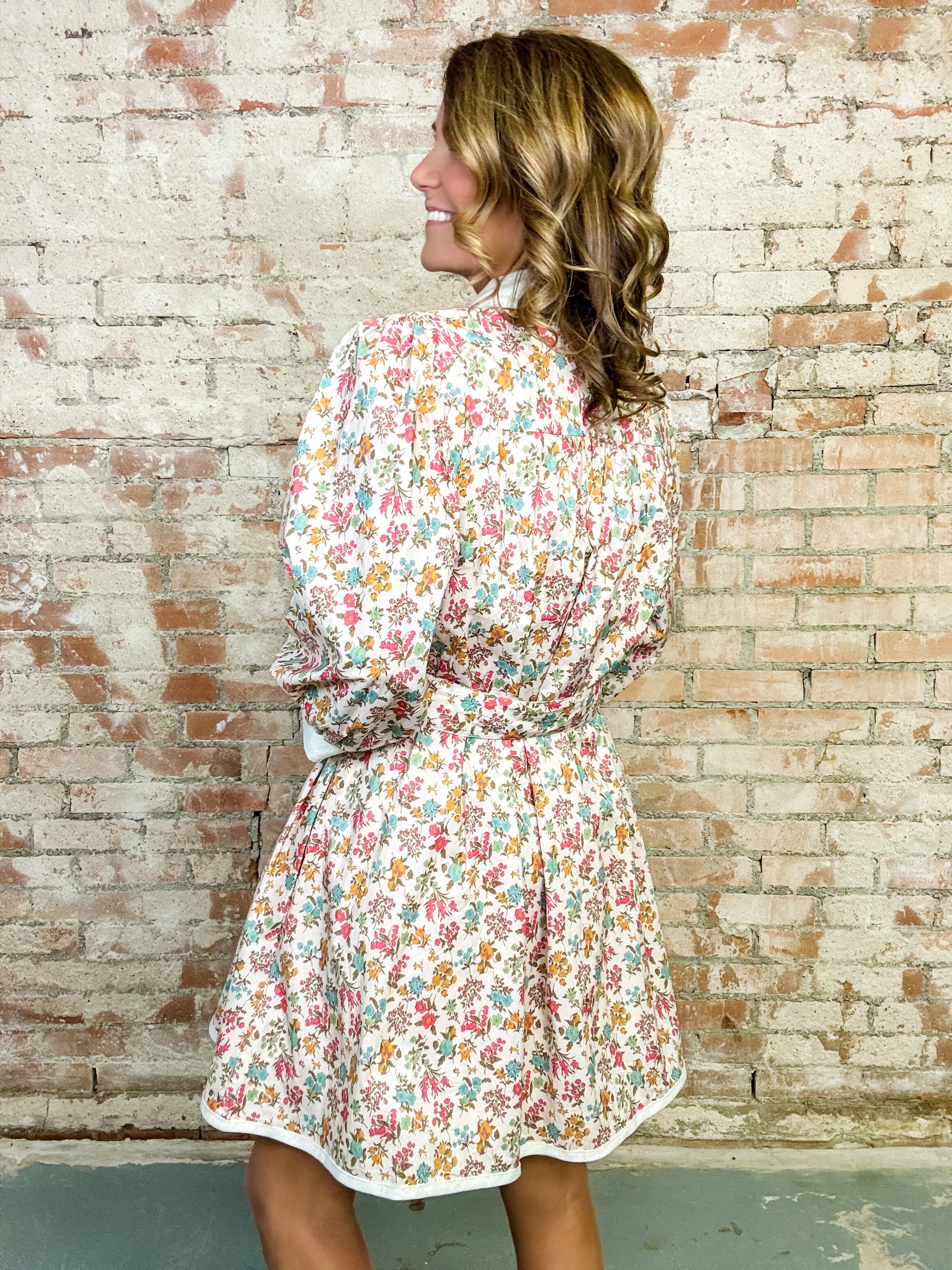 Kasey Floral Print Dress