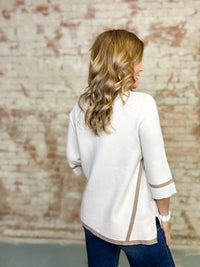 Melani Mock Neck Sweater