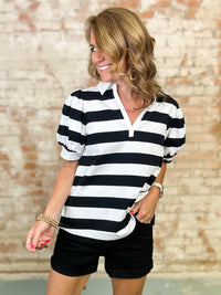 Carter Stripe Top