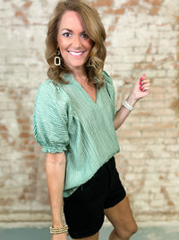THML Margo Textured Top
