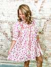 Crissy Flower Print Dress