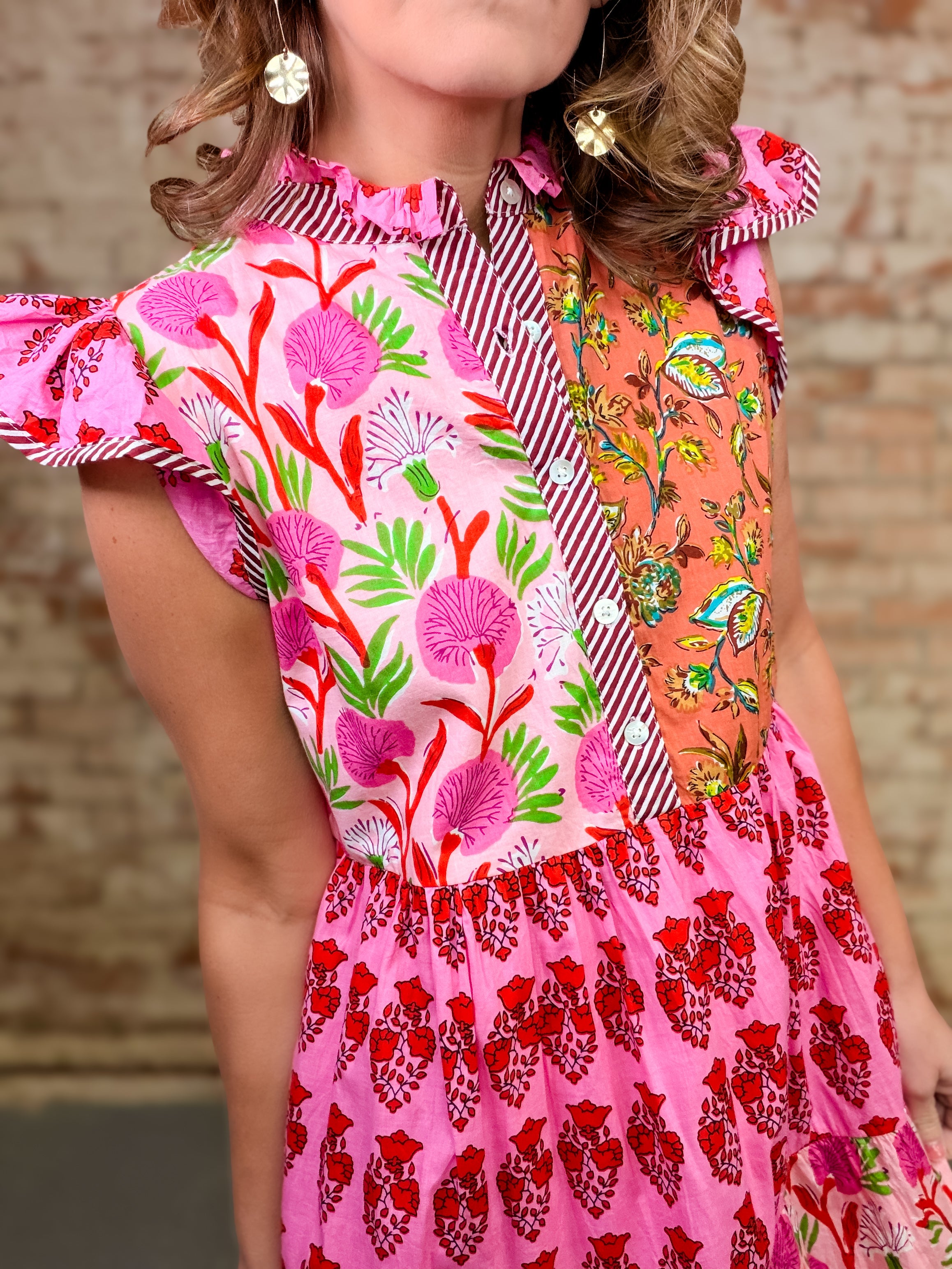 THML Zahra Tiered Dress