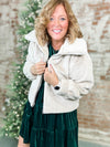 THML Baby It's Cold Outside Soft Faux Fur Jacket - FINAL SALE