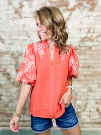 THML Koryn Embroidered Top