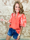 THML Koryn Embroidered Top