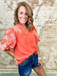 THML Koryn Embroidered Top