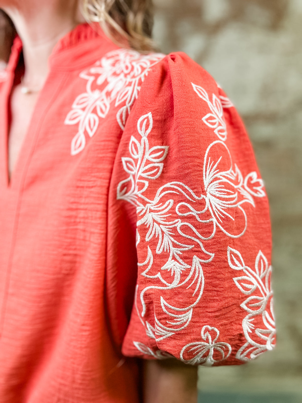 THML Koryn Embroidered Top