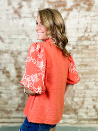 THML Koryn Embroidered Top