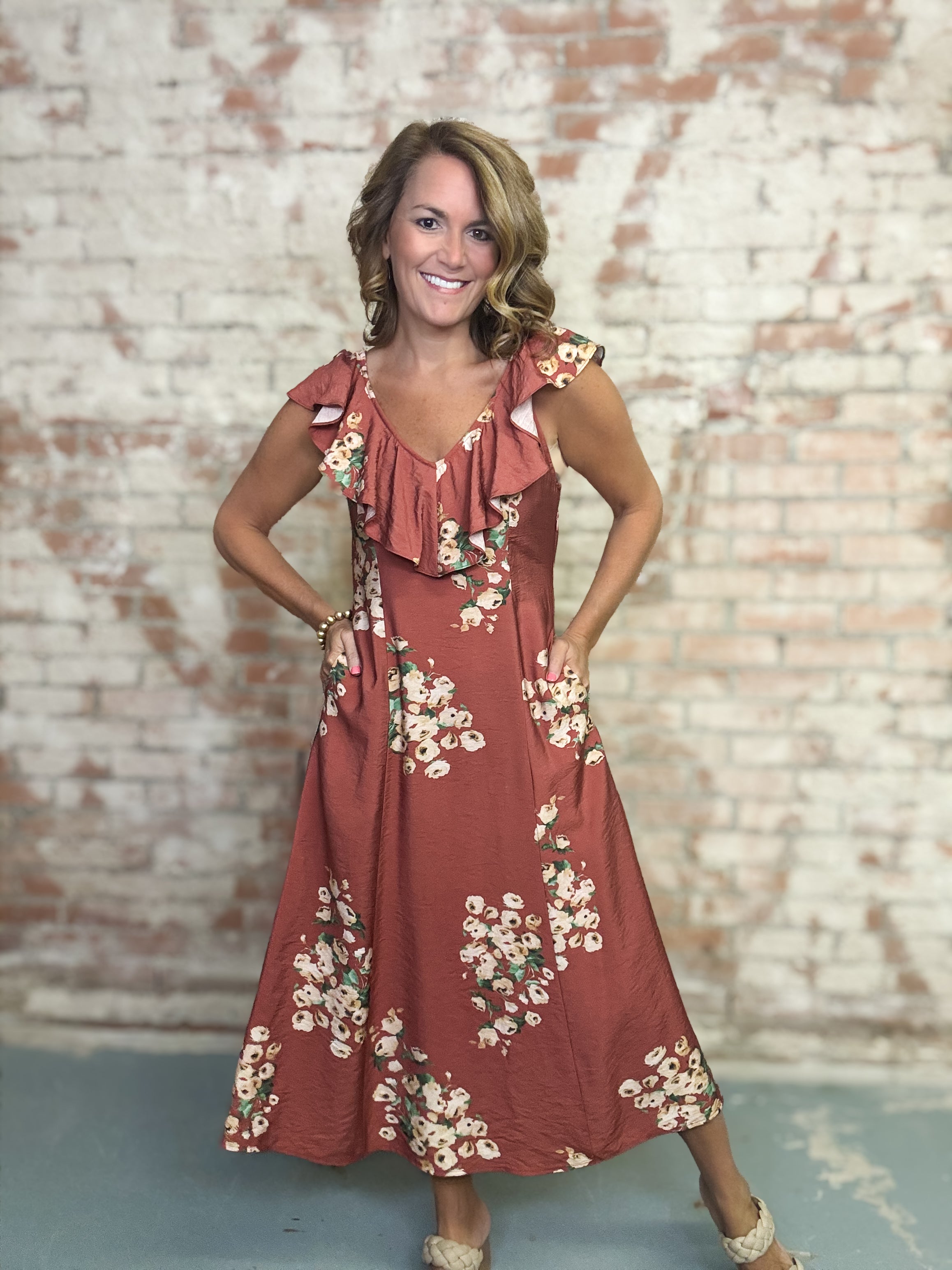 THML Kiara Midi Dress