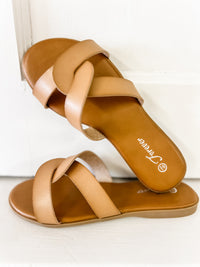 Ample Twisted Strap Sandal