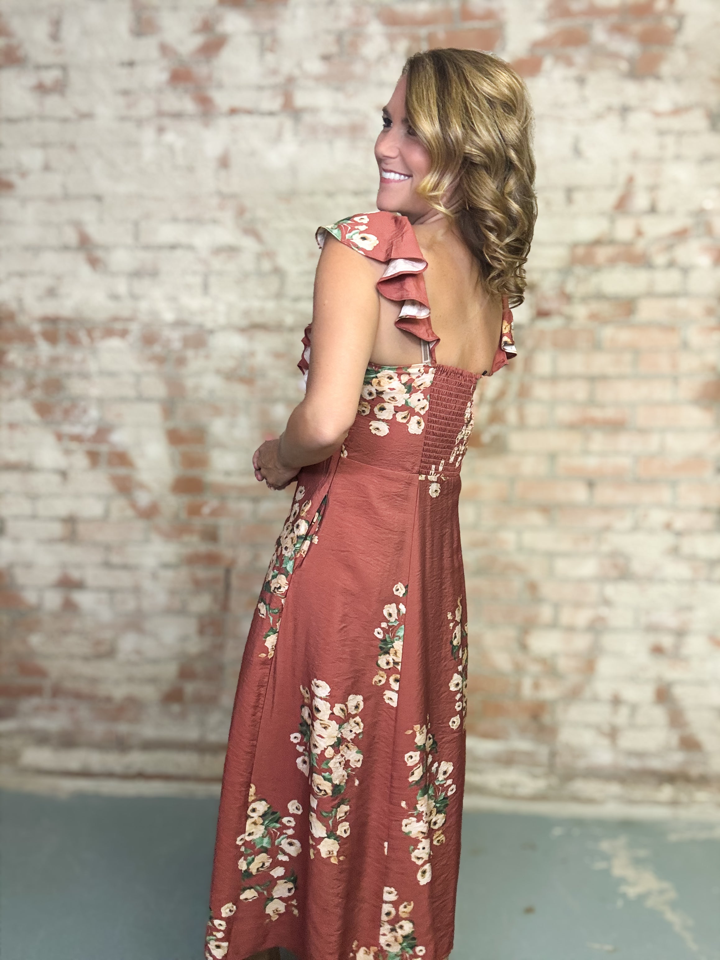 THML Kiara Midi Dress