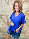 Julia Solid Satin Top