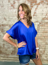 Julia Solid Satin Top
