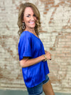 Julia Solid Satin Top