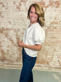 THML Darcy Suede Top