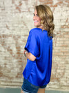 Julia Solid Satin Top
