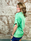 Carson Collared Washed Top