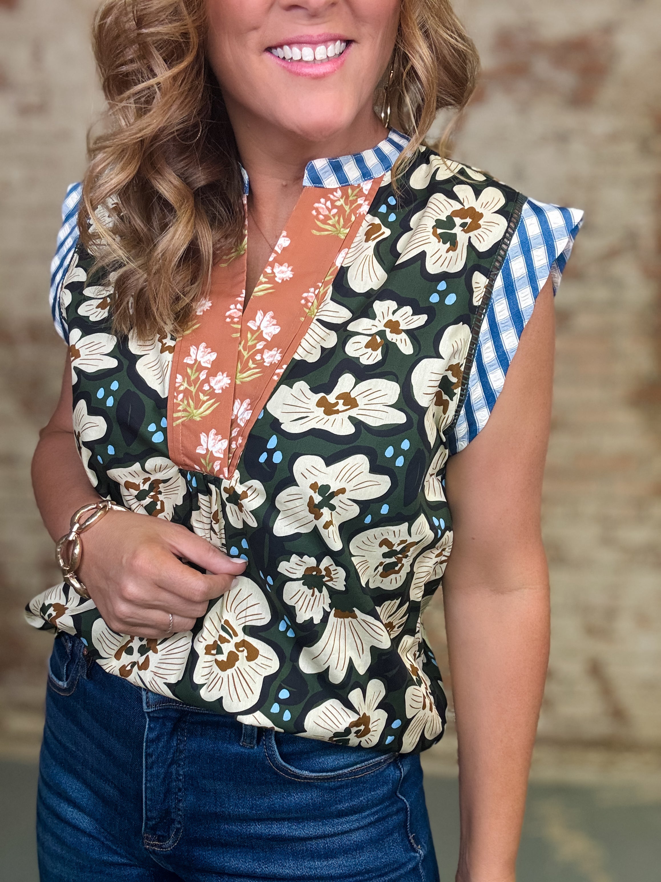 THML Kenzie Floral Top