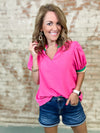 Adriana Colorblock Trim Top