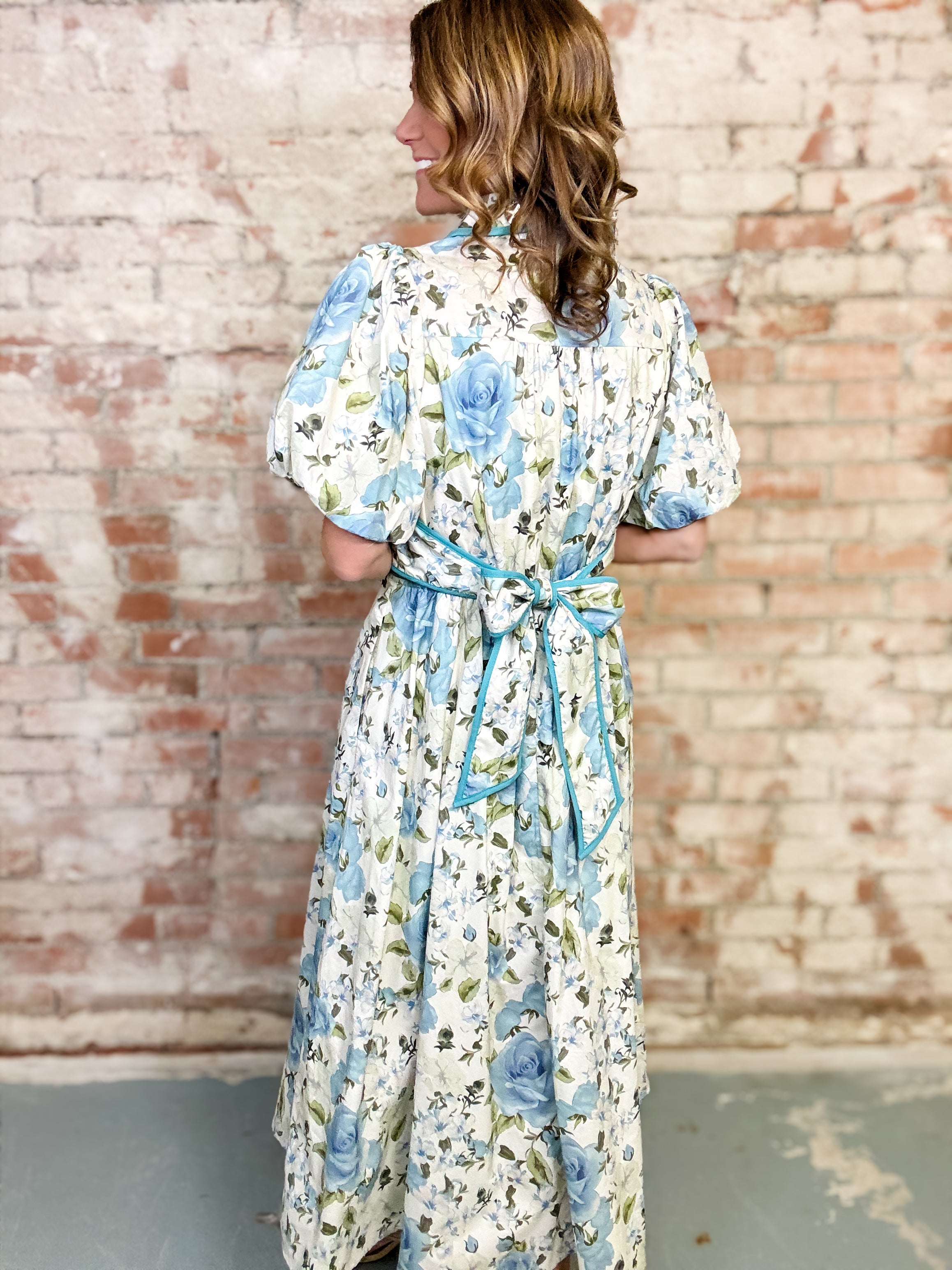Baylor Floral Midi Dress