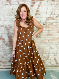 THML Elodia Polka Dot Dress