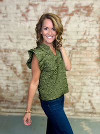 THML Monroe Textured Top