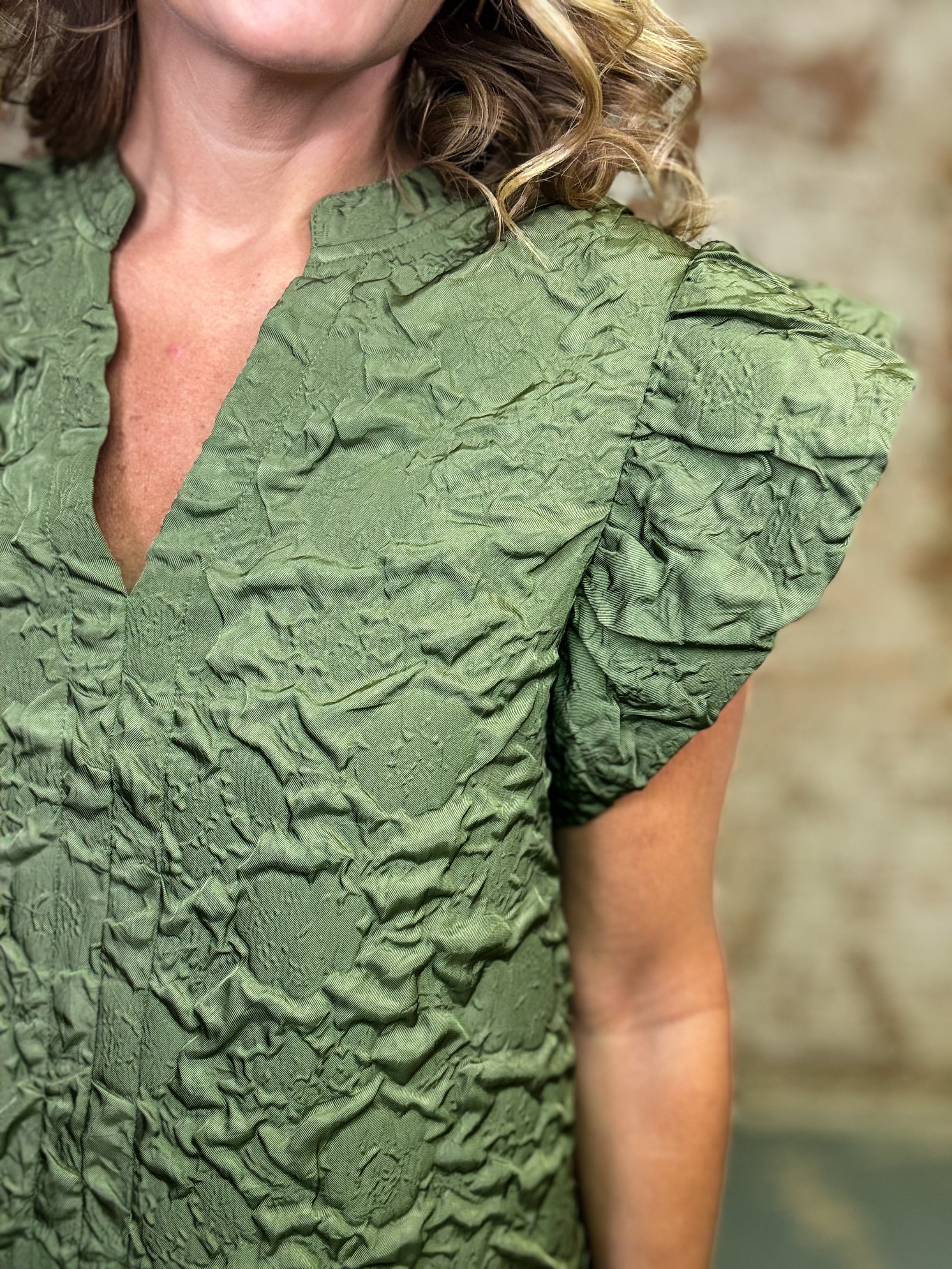 THML Monroe Textured Top