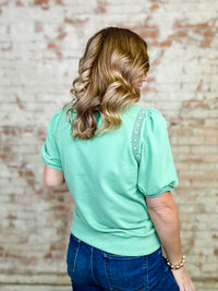 Miriam Crochet Lace Top