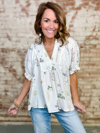 Destinee Floral Top