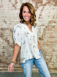 Destinee Floral Top