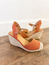 Luminal Raffia Wedge Sandal