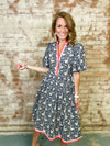 Elaine Floral Print Dress