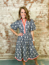 Elaine Floral Print Dress