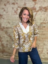 Velma Printed Top