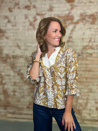 Velma Printed Top