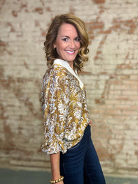 Velma Printed Top