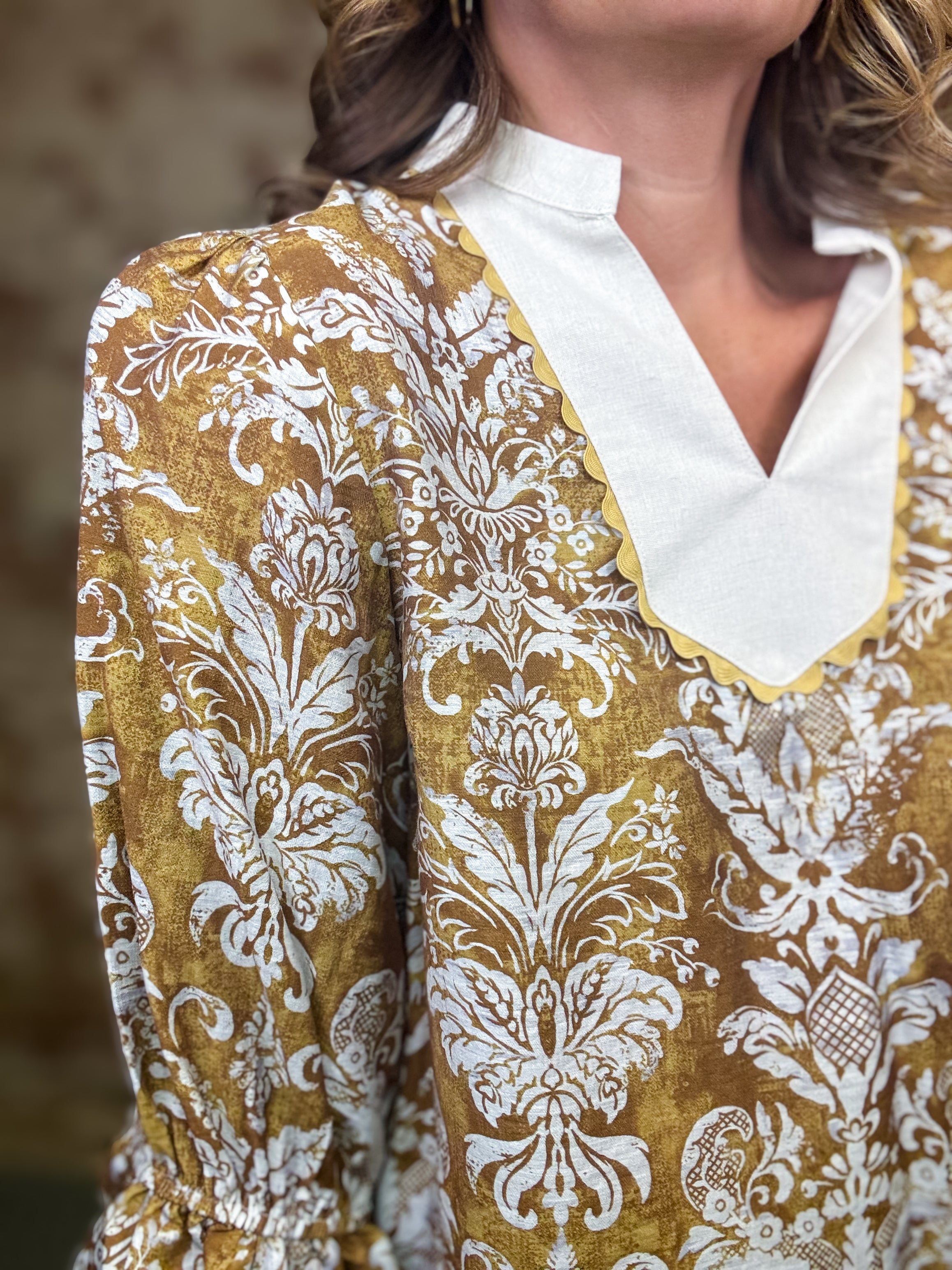 Velma Printed Top