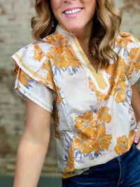 Soren Floral Top