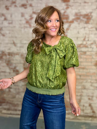 Kennedy Textured Floral Top