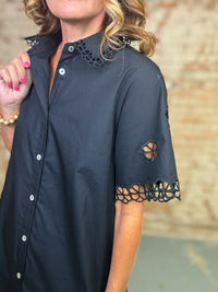 Stella Solid Flare Hem Dress