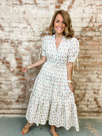 Leslyn Floral Print Dress