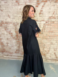 Stella Solid Flare Hem Dress
